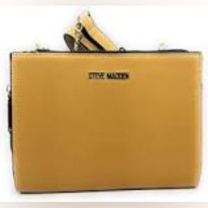 Steve Madden Cross Body Purse in Mustard